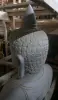  Product image 6 of the product “Seated Buddha, Thai inspired, 115cm high. Riverstone grey ”